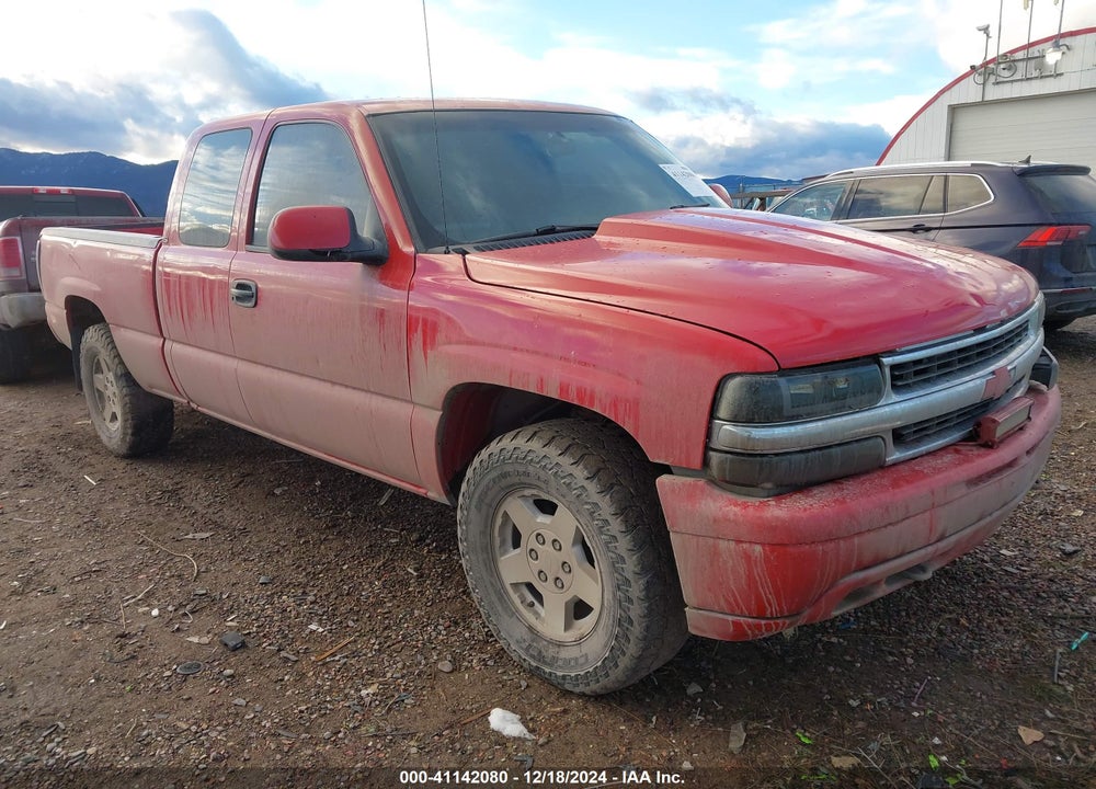 2002 CHEVROLET SILVERADO 1500 LS VIN: 2GCEK19T521306993