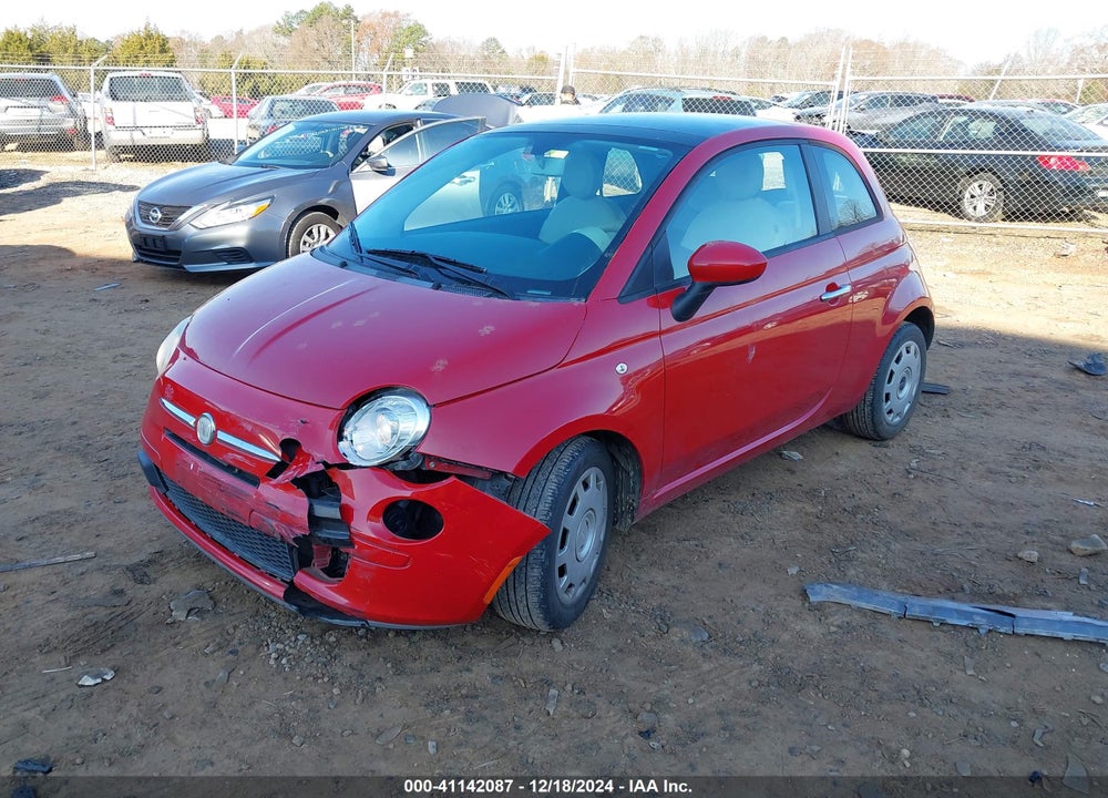 2012 FIAT 500 POP VIN: 3C3CFFAR3CT382757