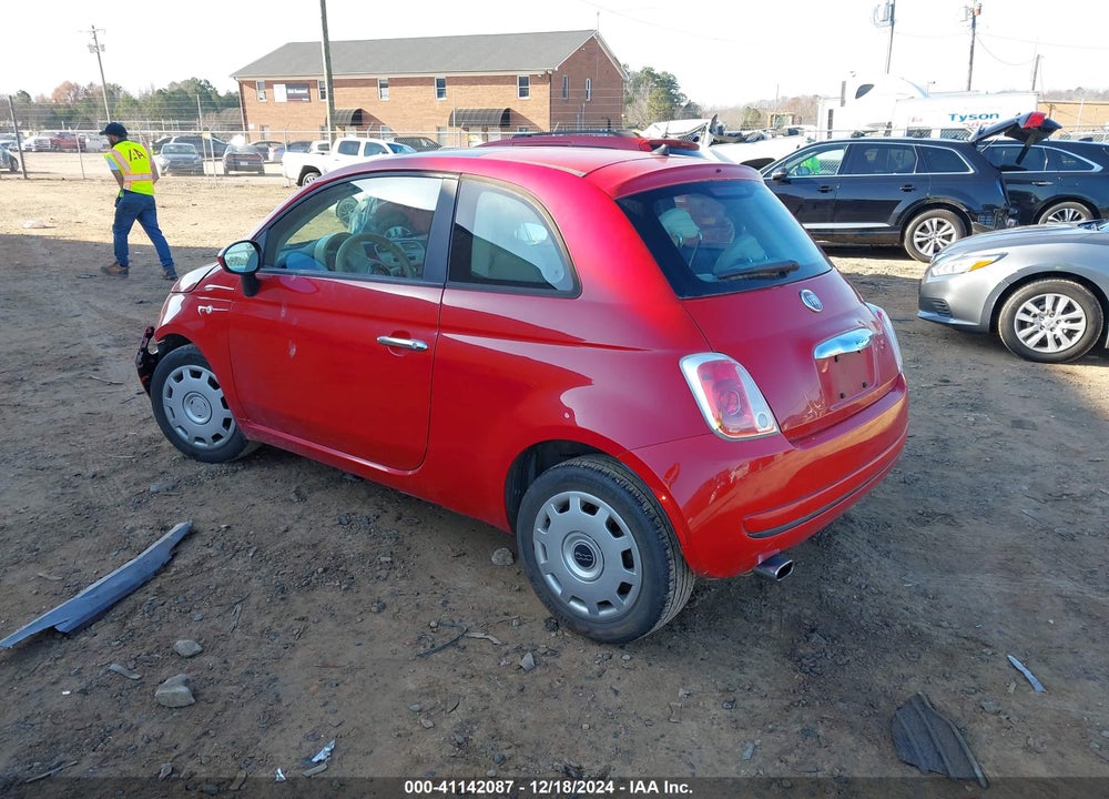 2012 FIAT 500 POP VIN: 3C3CFFAR3CT382757