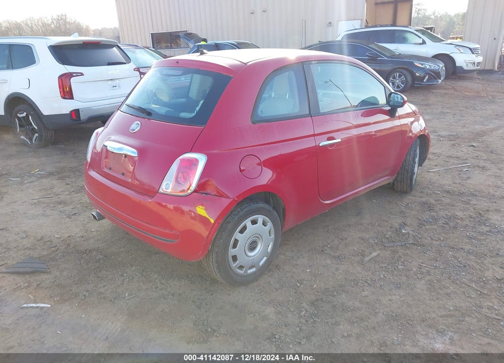 2012 FIAT 500 POP VIN: 3C3CFFAR3CT382757