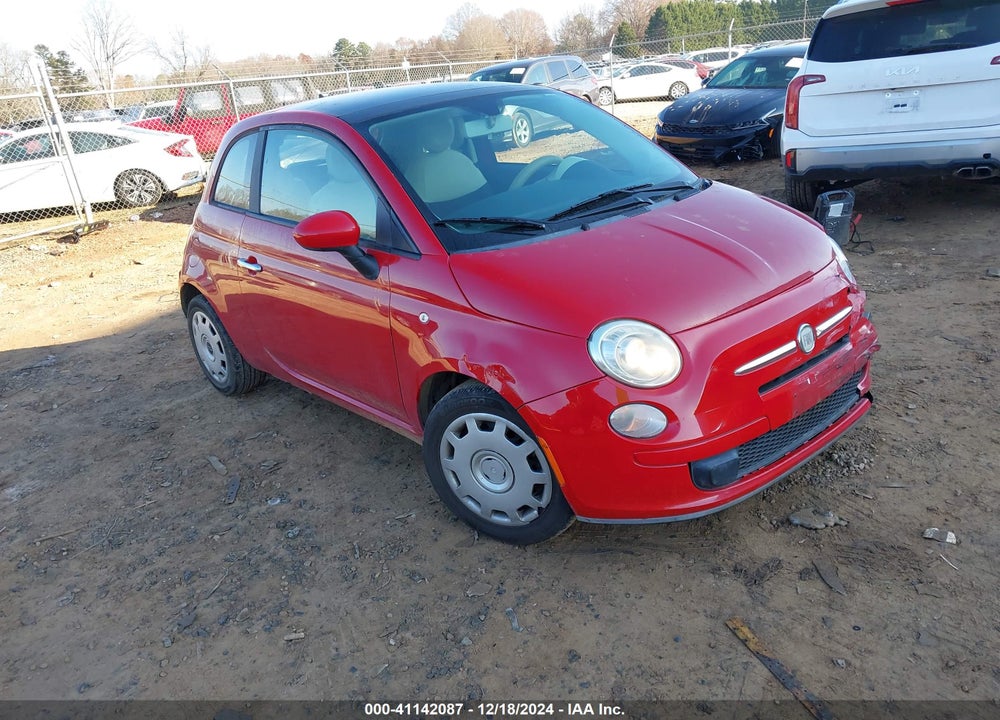 2012 FIAT 500 POP VIN: 3C3CFFAR3CT382757