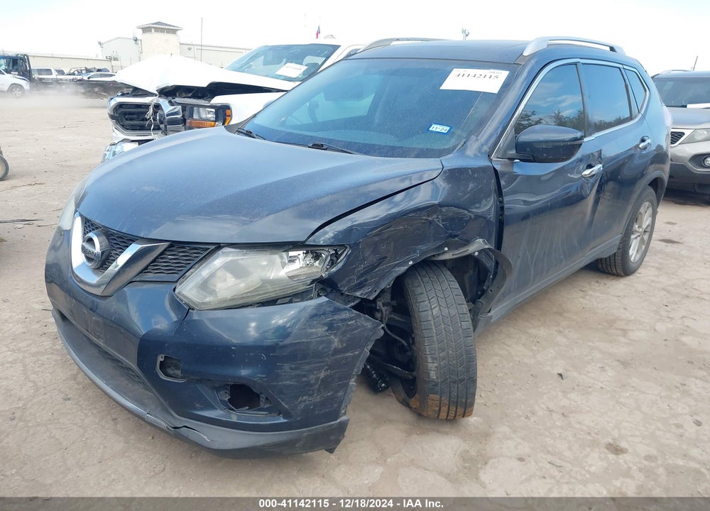 2016 NISSAN ROGUE SV VIN: 5N1AT2MT0GC882366