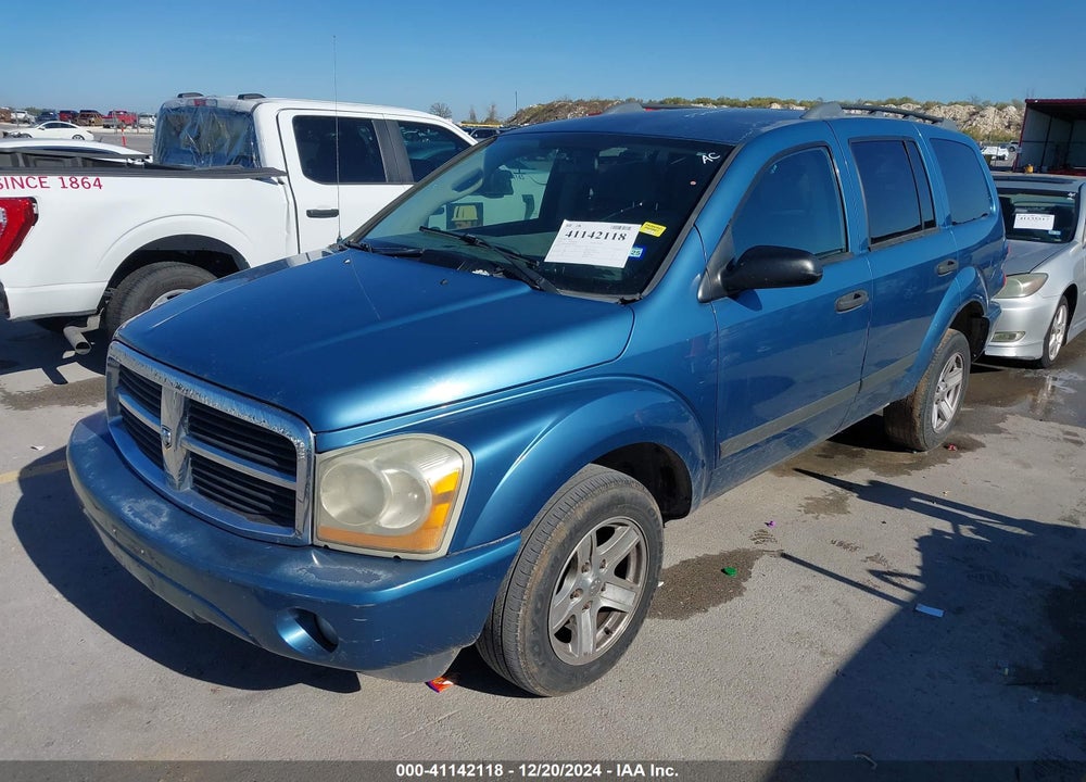 2006 DODGE DURANGO SLT VIN: 1D4HD48N86F105926
