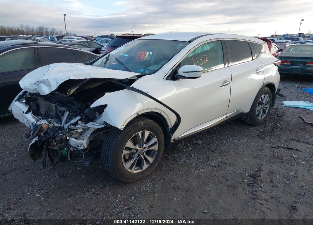 2016 NISSAN MURANO S VIN: 5N1AZ2MH3GN130580