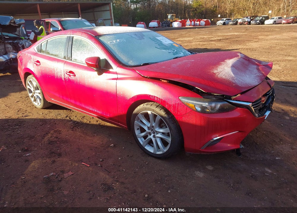2016 MAZDA 6 I TOURING VIN: JM1GJ1T56G1420004