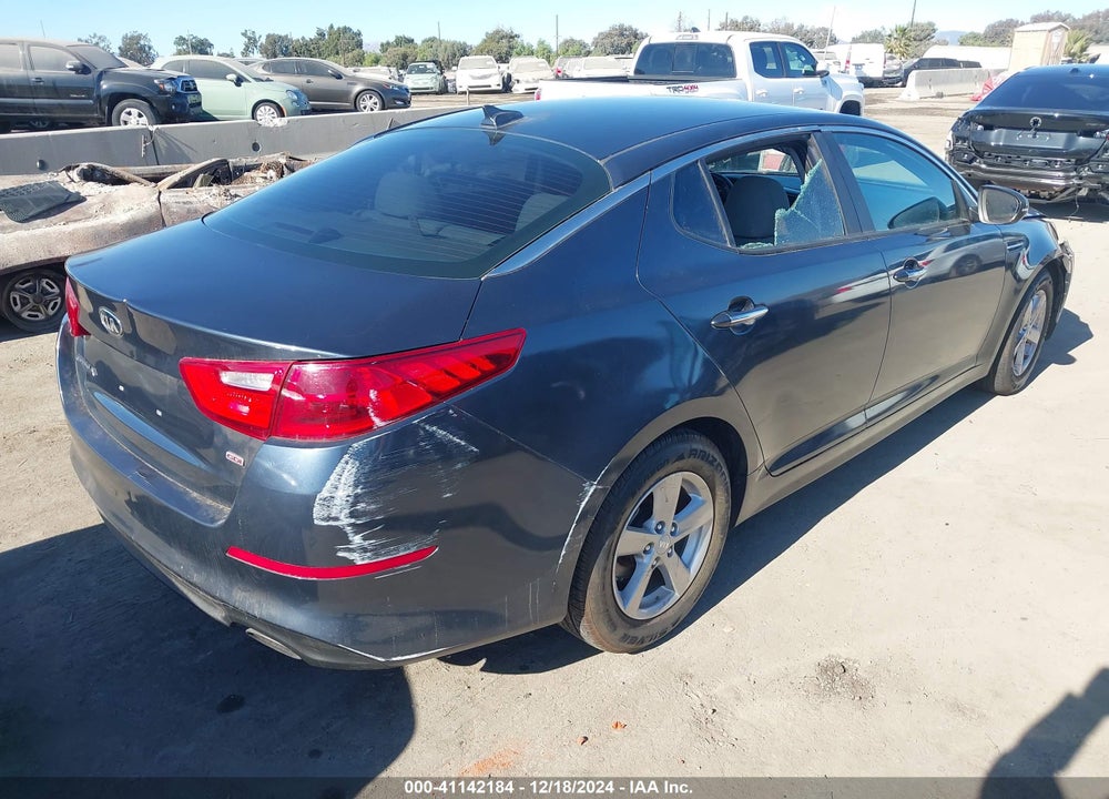 2015 KIA OPTIMA LX VIN: 5XXGM4A77FG363828