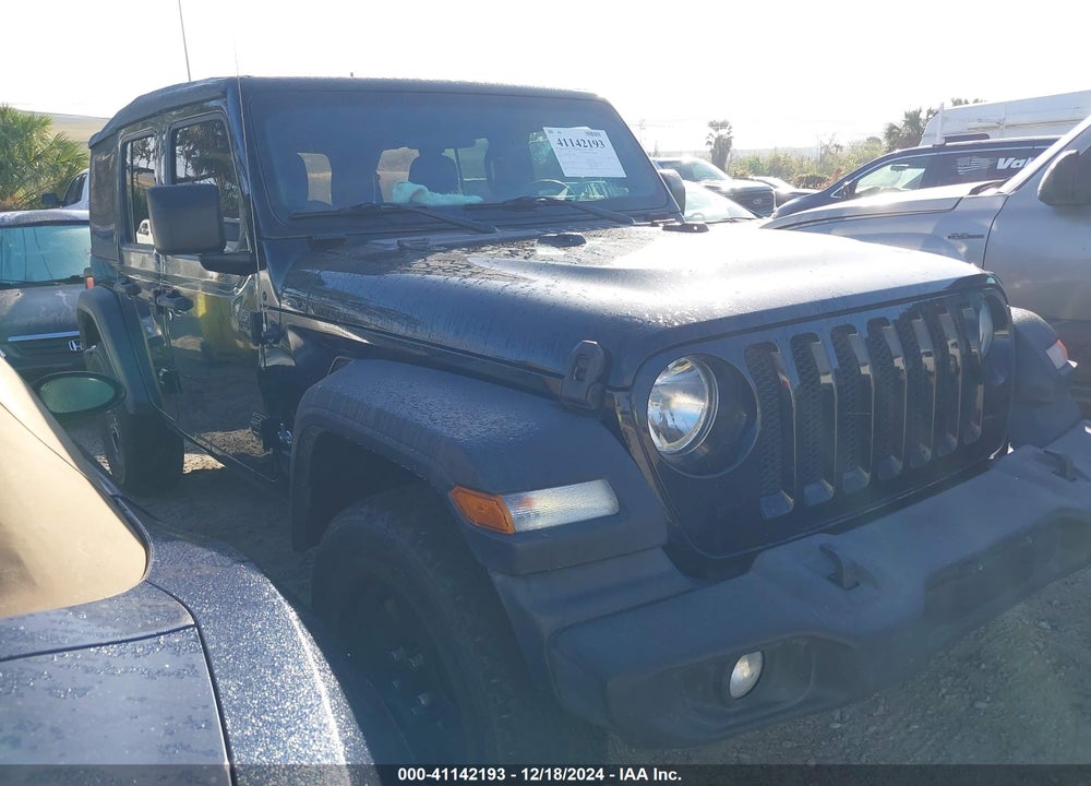 2018 JEEP WRANGLER UNLIMITED SPORT 4X4 VIN: 1C4HJXDG9JW159307