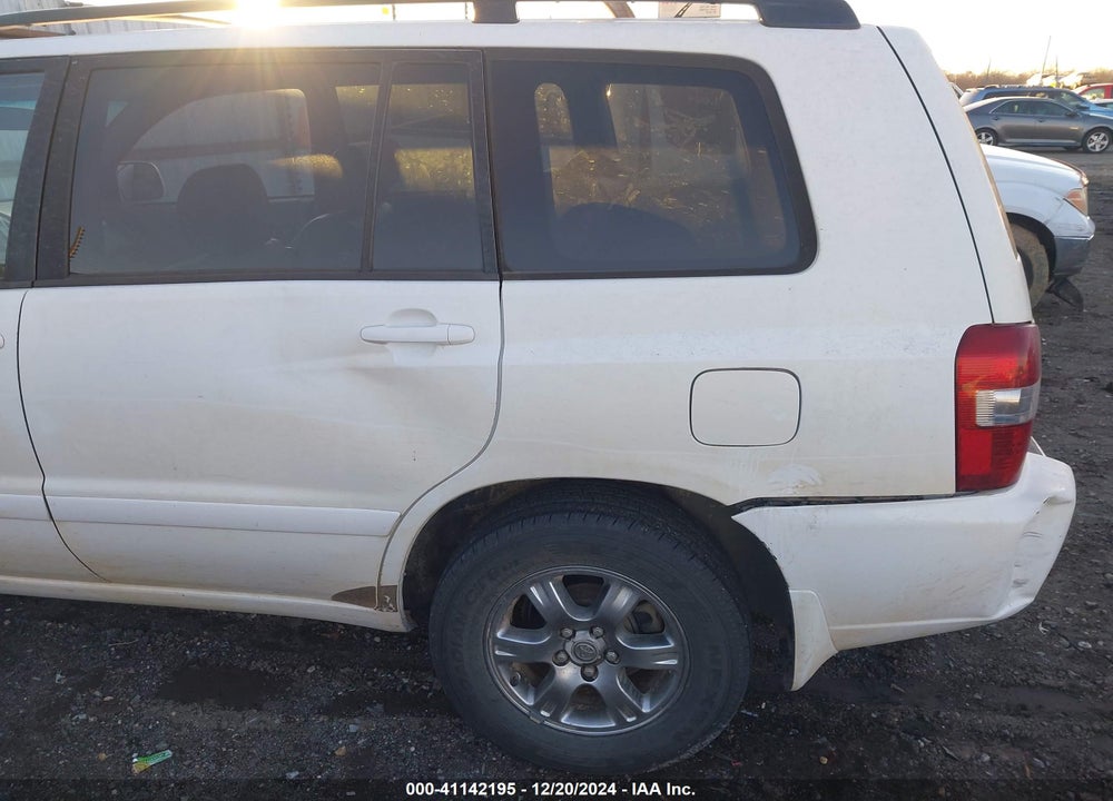 2007 TOYOTA HIGHLANDER V6 VIN: JTEGP21A070131836