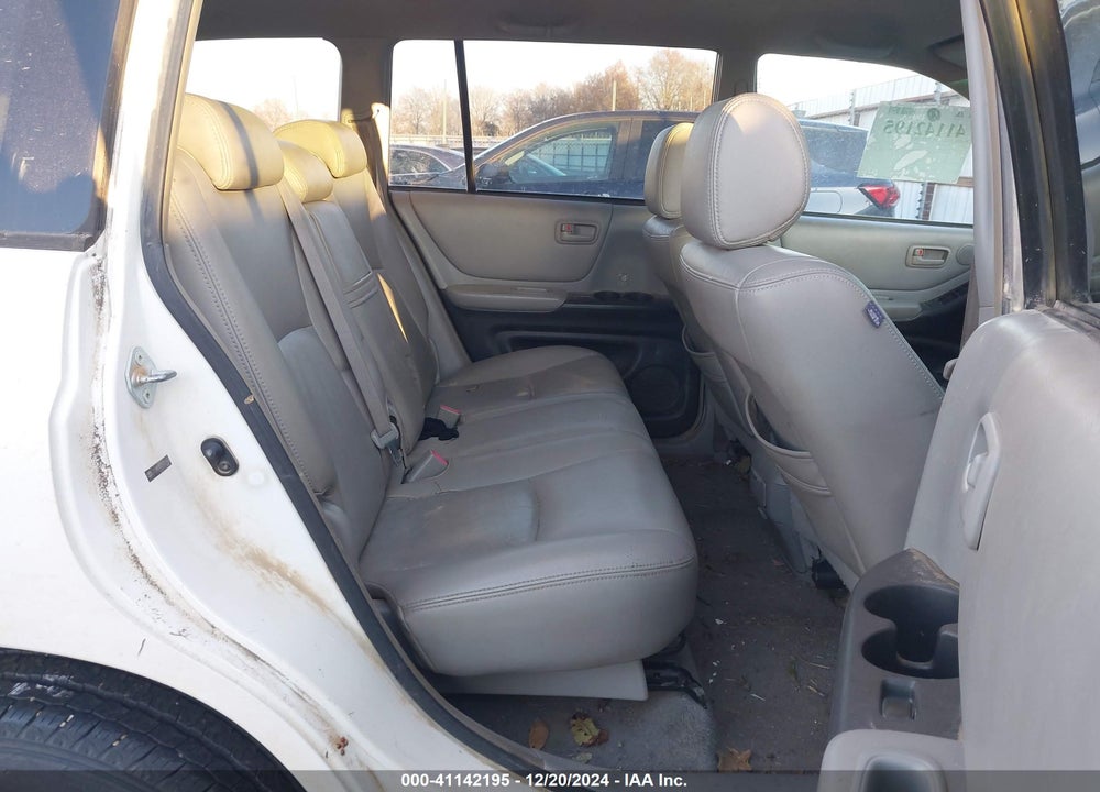 2007 TOYOTA HIGHLANDER V6 VIN: JTEGP21A070131836