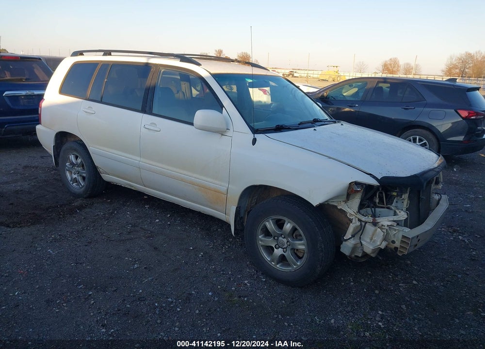 2007 TOYOTA HIGHLANDER V6 VIN: JTEGP21A070131836