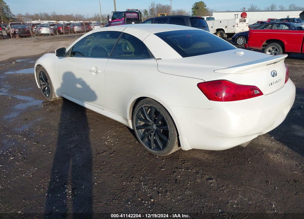 2009 INFINITI G37 VIN: JNKCV66E39M723558