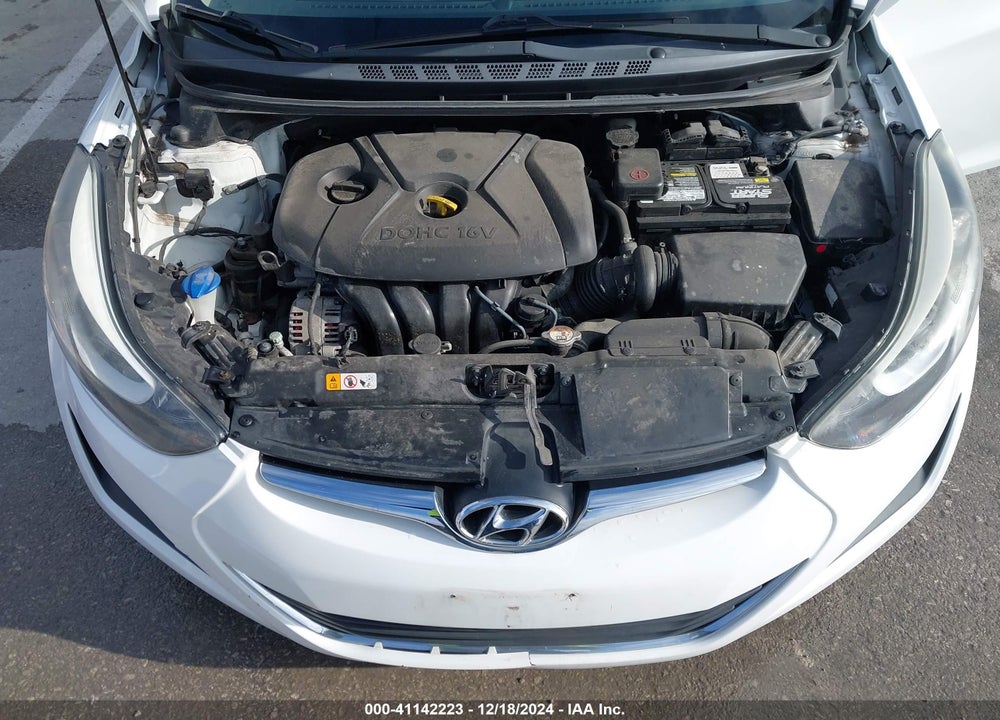 2016 HYUNDAI ELANTRA SE VIN: 5NPDH4AE5GH797354
