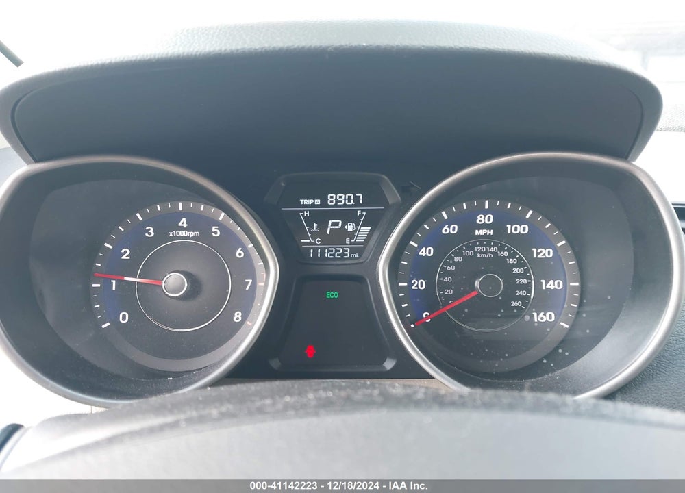 2016 HYUNDAI ELANTRA SE VIN: 5NPDH4AE5GH797354