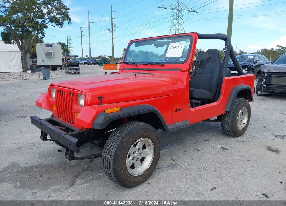 1991 JEEP WRANGLER / YJ S VIN: 2J4FY19P6MJ135951