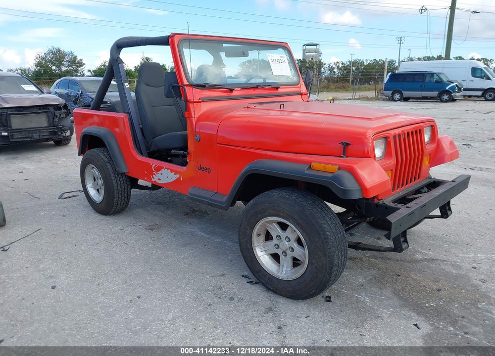 1991 JEEP WRANGLER / YJ S VIN: 2J4FY19P6MJ135951