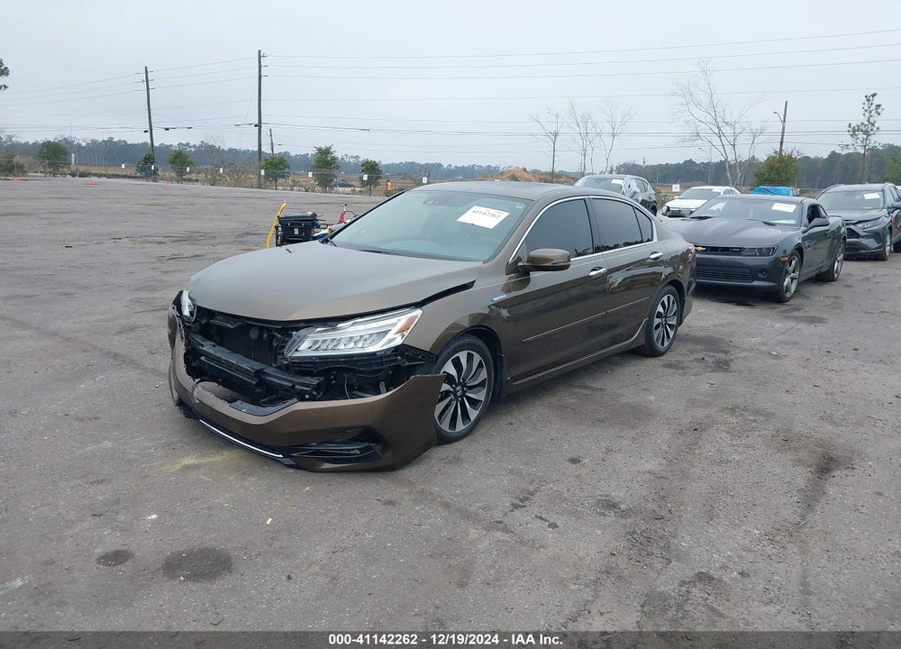 2017 HONDA ACCORD HYBRID TOURING VIN: JHMCR6F70HC019506