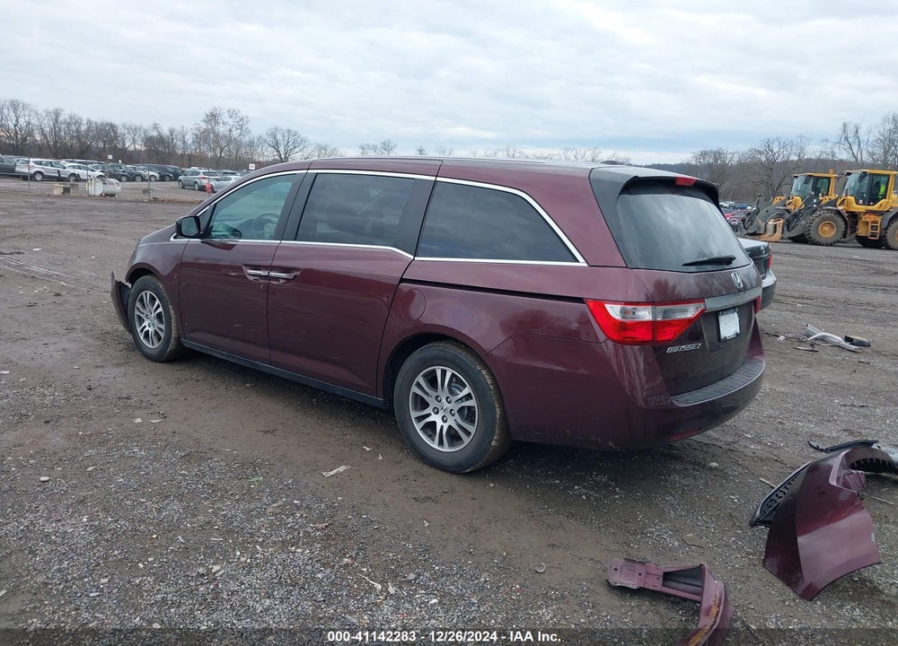2012 HONDA ODYSSEY EX-L VIN: 5FNRL5H65CB136747