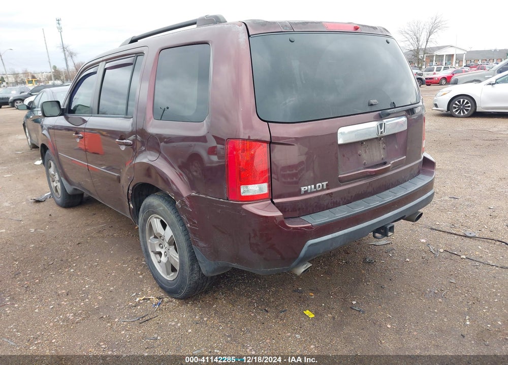 2009 HONDA PILOT EX-L VIN: 5FNYF38579B021588