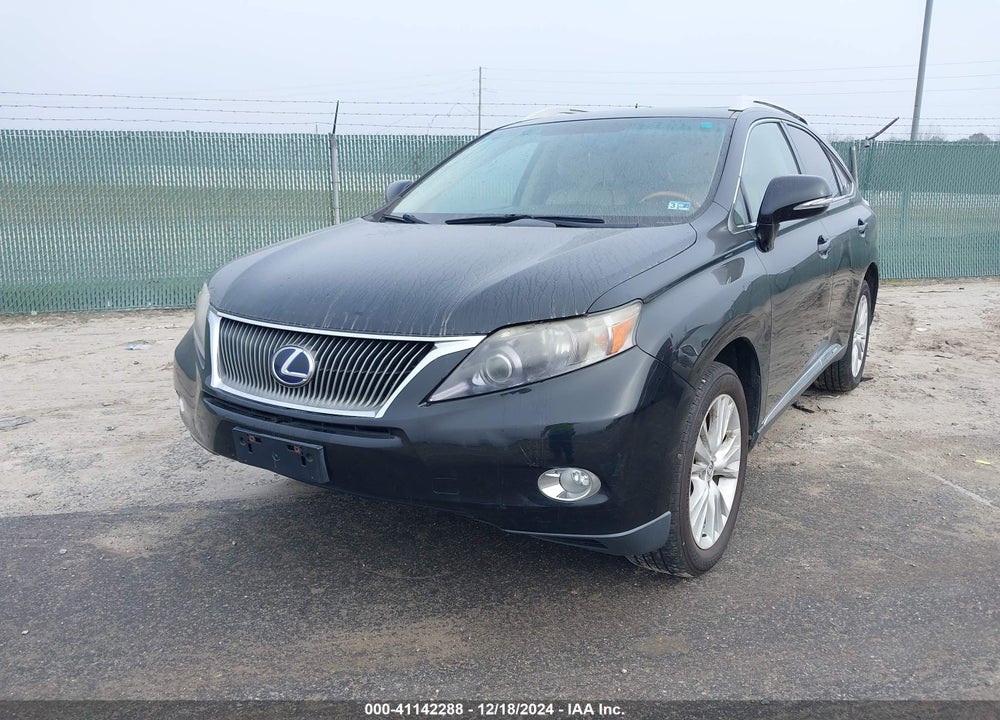 2011 LEXUS RX 450H VIN: JTJBC1BAXB2035998
