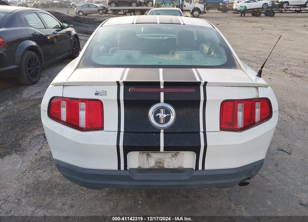 2010 FORD MUSTANG V6/V6 PREMIUM VIN: 1ZVBP8AN8A5156785