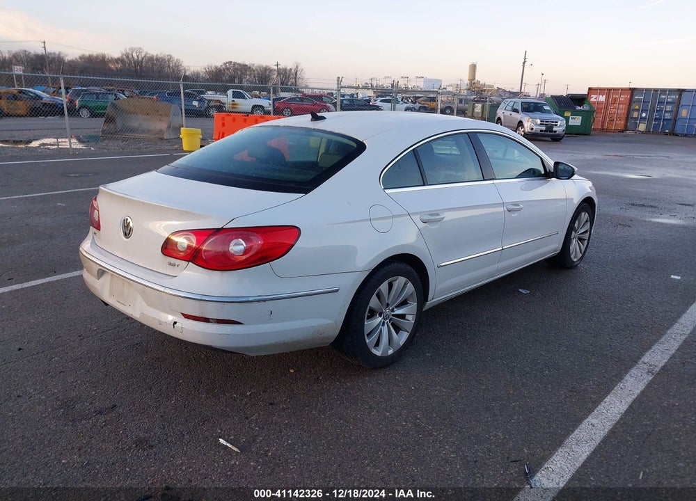 2012 VOLKSWAGEN CC SPORT VIN: WVWMP7AN0CE534154