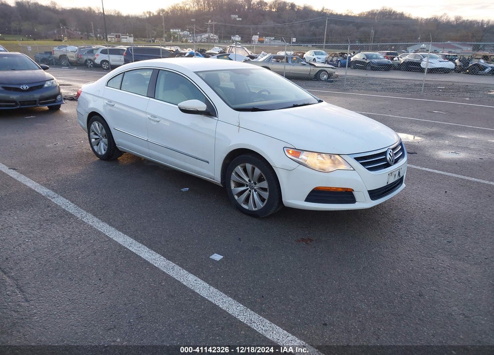 2012 VOLKSWAGEN CC SPORT VIN: WVWMP7AN0CE534154