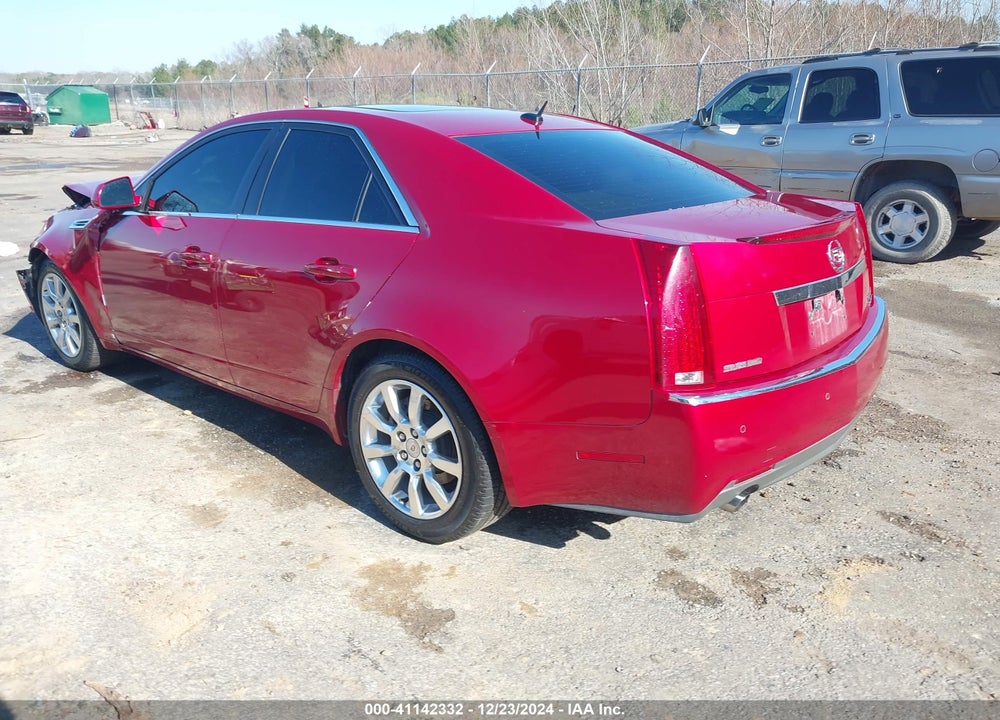 2008 CADILLAC CTS STANDARD VIN: 1G6DV57V780152101