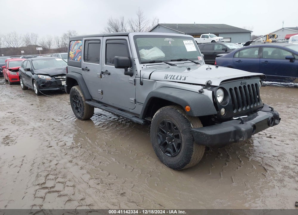 2016 JEEP WRANGLER UNLIMITED WILLYS WHEELER VIN: 1C4BJWDG6GL103111
