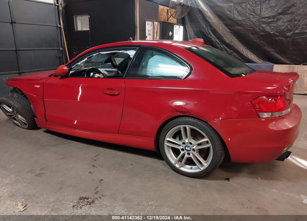 2009 BMW 135I VIN: WBAUC73589VK95595
