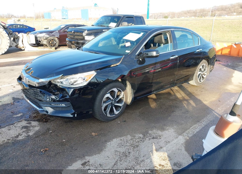 2016 HONDA ACCORD EX-L V-6 VIN: 1HGCR3F83GA007273
