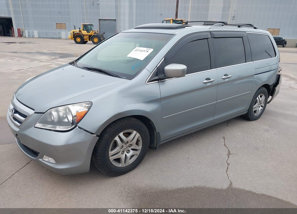 2005 HONDA ODYSSEY TOURING VIN: 5FNRL38845B062293
