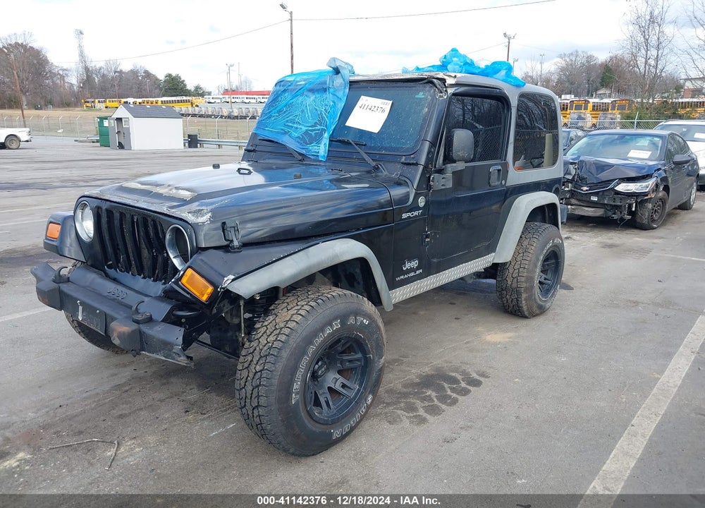 2005 JEEP WRANGLER SPORT VIN: 1J4FA49S35P303480
