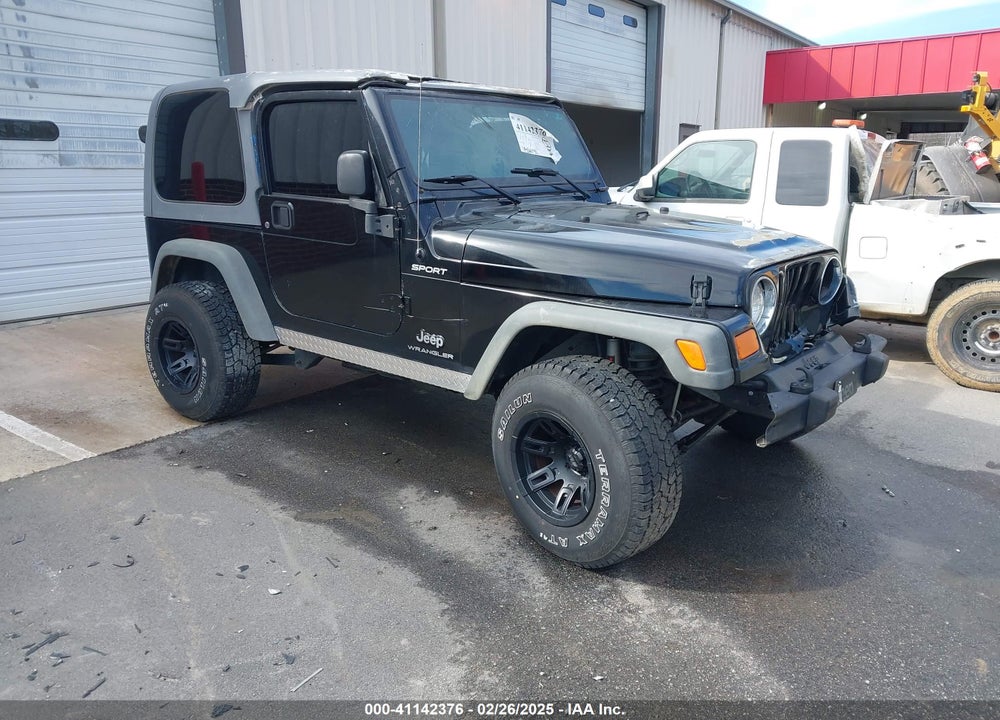 2005 JEEP WRANGLER SPORT VIN: 1J4FA49S35P303480