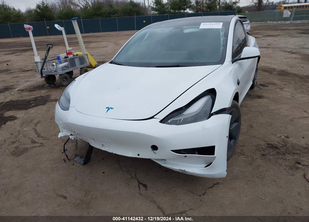 2021 TESLA MODEL 3 VIN: 5YJ3E1EA8NF101561