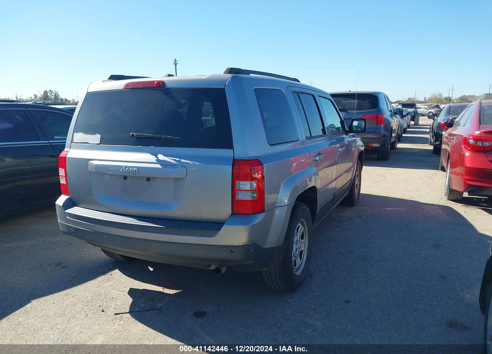 2017 JEEP PATRIOT VIN: 1C4NJPBA3HD146186