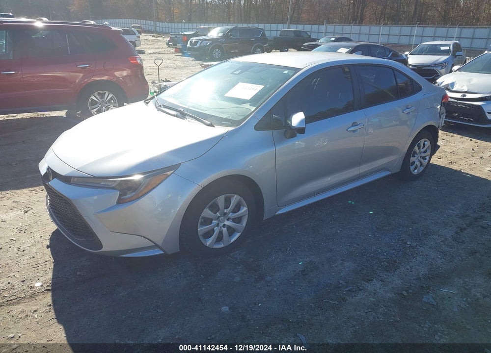 2020 TOYOTA COROLLA LE VIN: JTDEPRAE2LJ018188