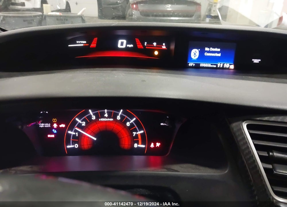 2013 HONDA CIVIC SI VIN: 2HGFG4A53DH704820