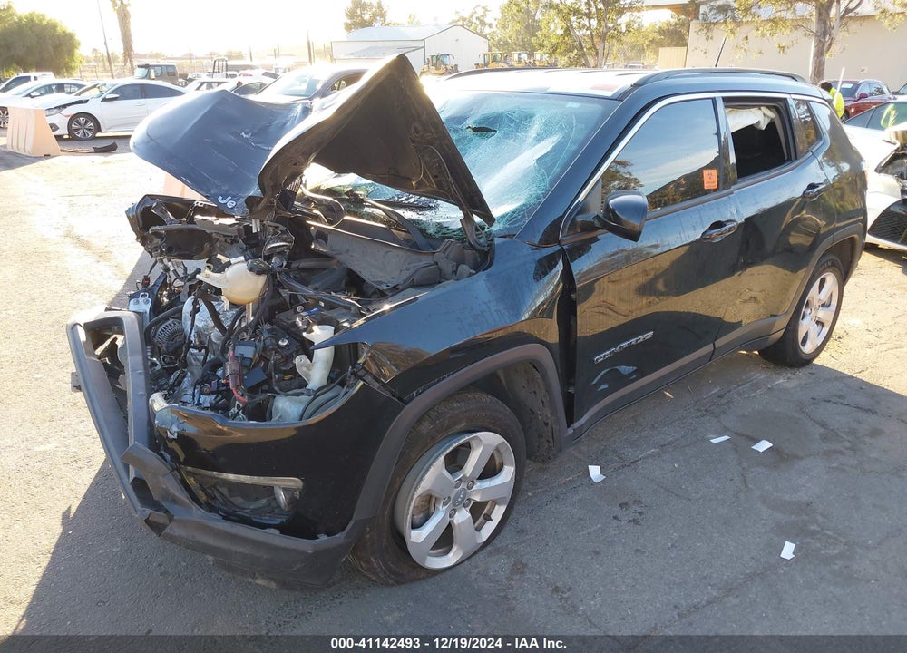 2020 JEEP COMPASS LATITUDE FWD VIN: 3C4NJCBB8LT141277