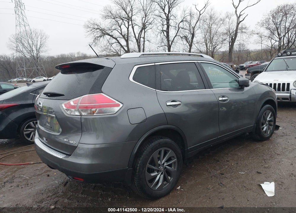 2016 NISSAN ROGUE S/SL/SV VIN: JN8AT2MV6GW130731