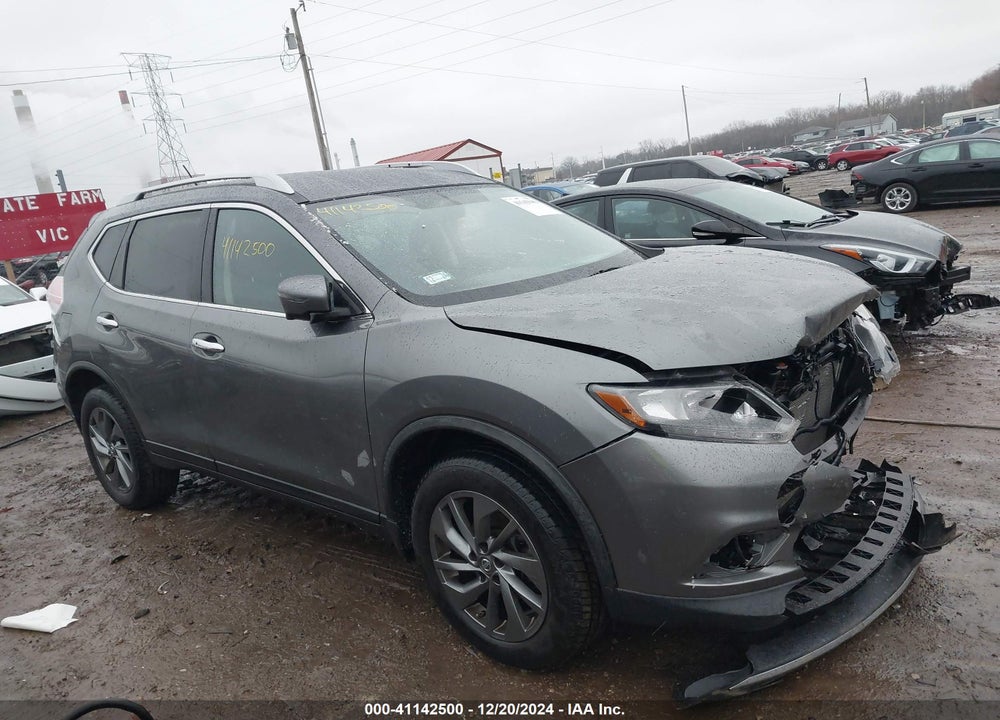 2016 NISSAN ROGUE S/SL/SV VIN: JN8AT2MV6GW130731