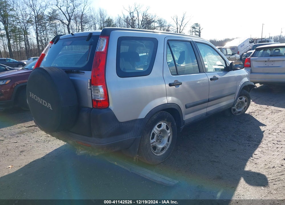 2005 HONDA CR-V LX VIN: SHSRD78545U302848