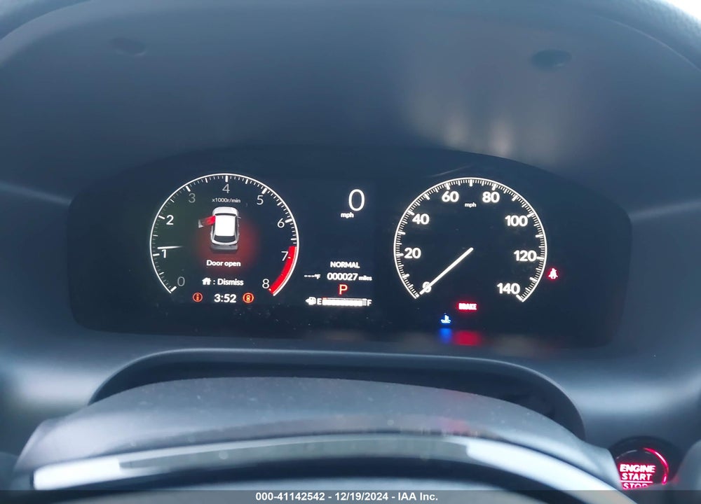 2025 HONDA HR-V AWD SPORT VIN: 3CZRZ2H58SM729477