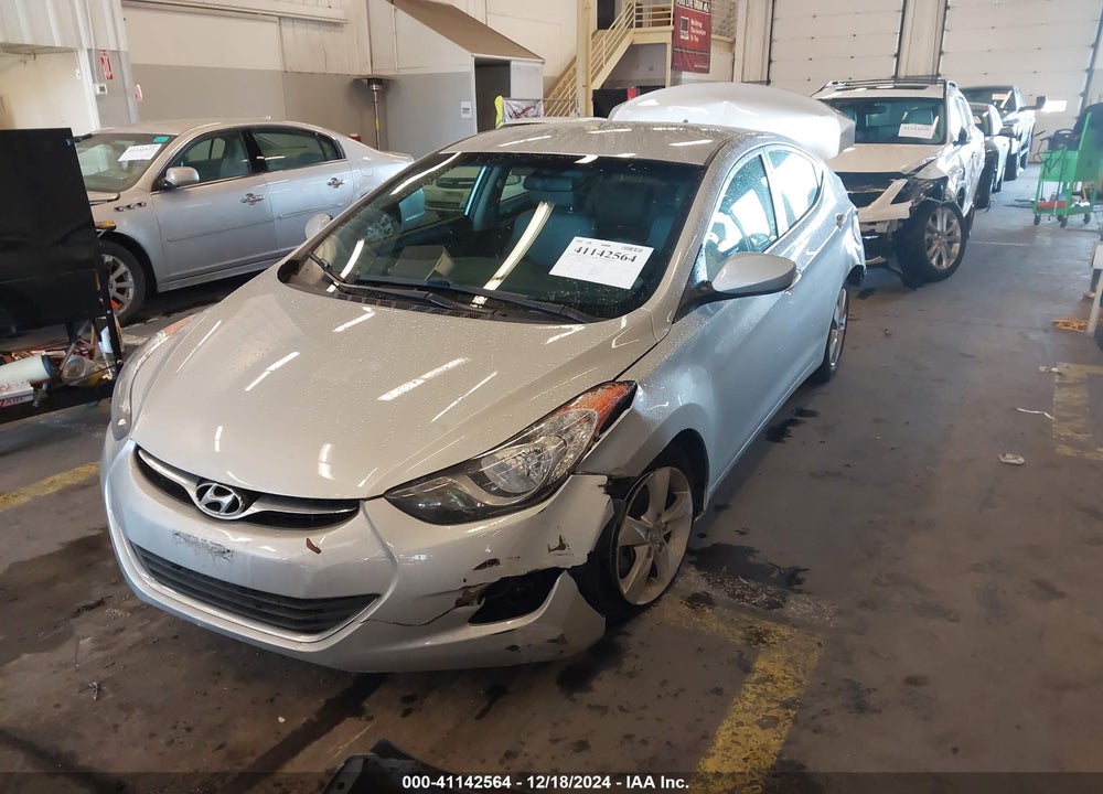 2013 HYUNDAI ELANTRA GLS VIN: 5NPDH4AE0DH249435