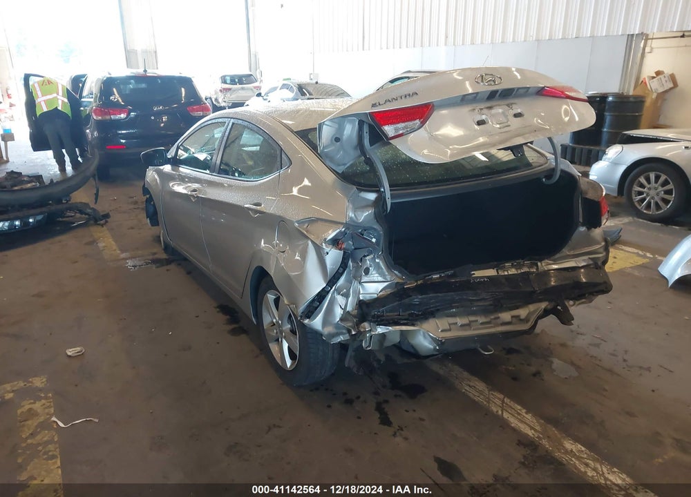2013 HYUNDAI ELANTRA GLS VIN: 5NPDH4AE0DH249435