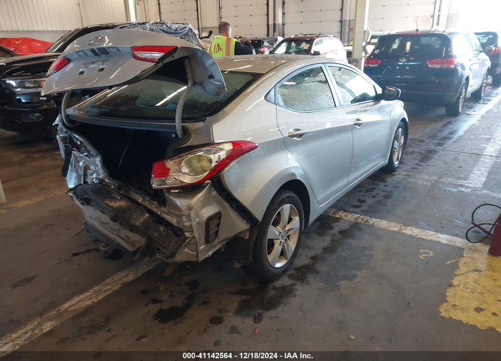 2013 HYUNDAI ELANTRA GLS VIN: 5NPDH4AE0DH249435