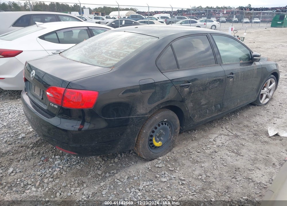2011 VOLKSWAGEN JETTA 2.5L SE VIN: 3VWDX7AJ0BM351971
