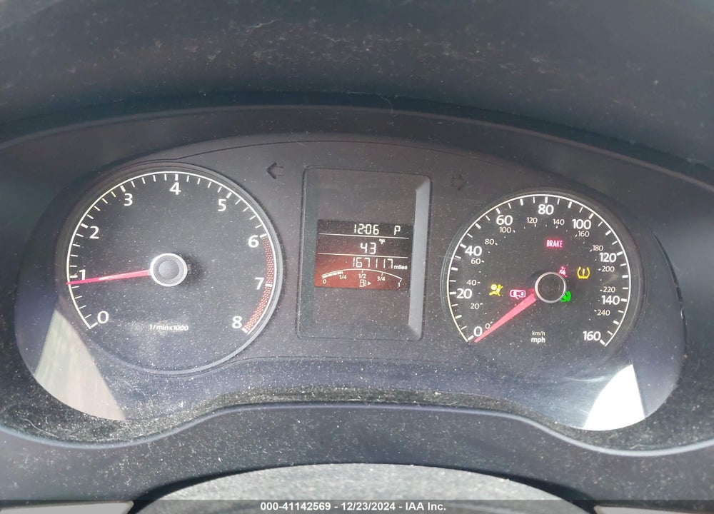 2011 VOLKSWAGEN JETTA 2.5L SE VIN: 3VWDX7AJ0BM351971