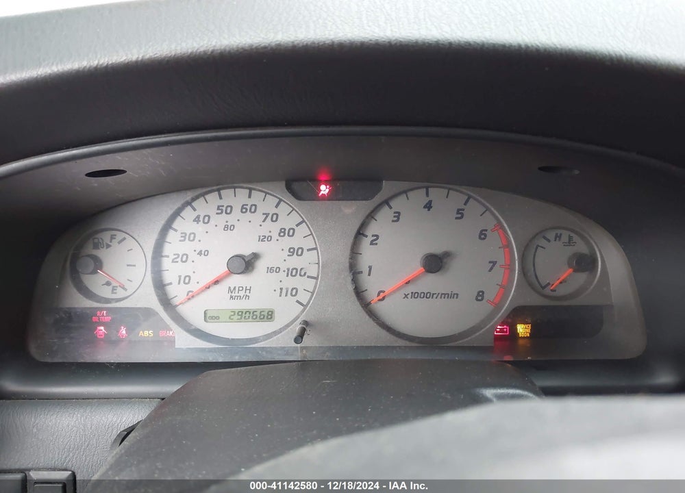 2001 NISSAN FRONTIER SE-V6 VIN: 1N6ED27Y31C384256