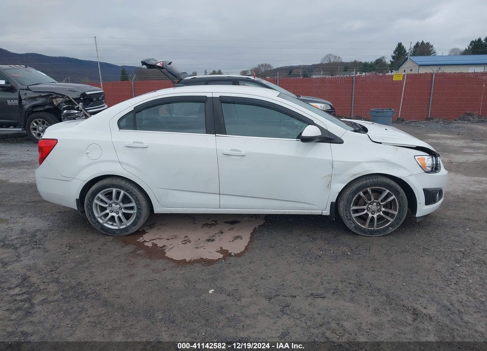 2012 CHEVROLET SONIC VIN: 1G1JC5SH7C4226621