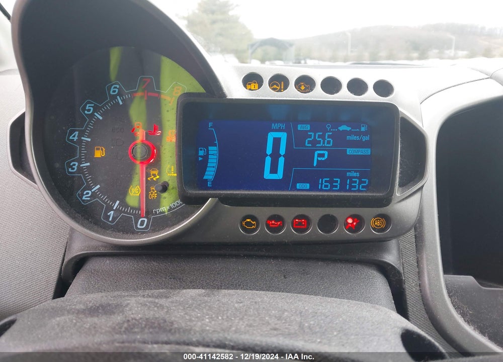 2012 CHEVROLET SONIC VIN: 1G1JC5SH7C4226621